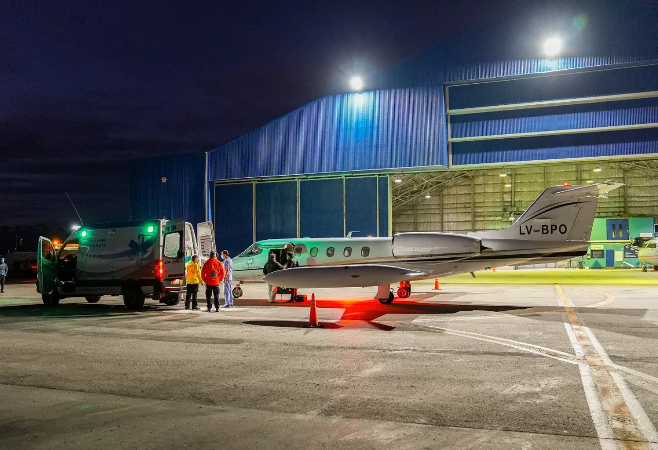 Avión Sanitario
