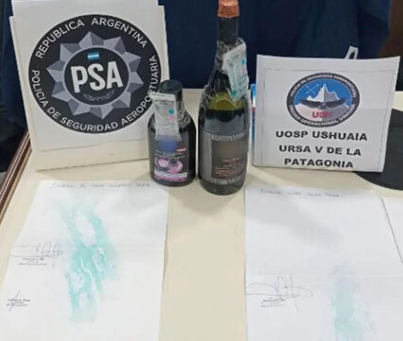 COCAINA, mulas. Ushuaia