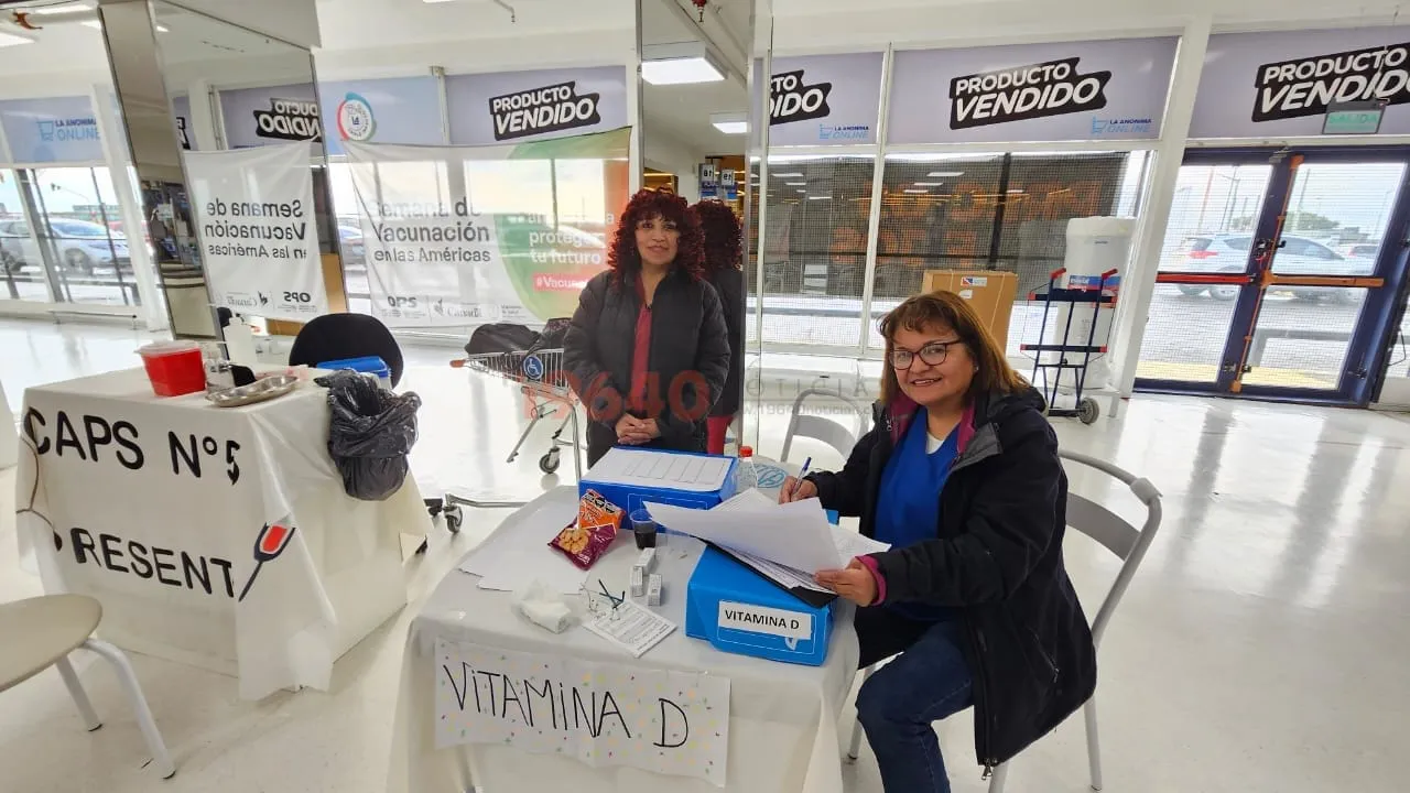 Vacunación La Anonima