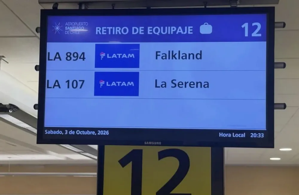 Vuelo LATAM CHILE