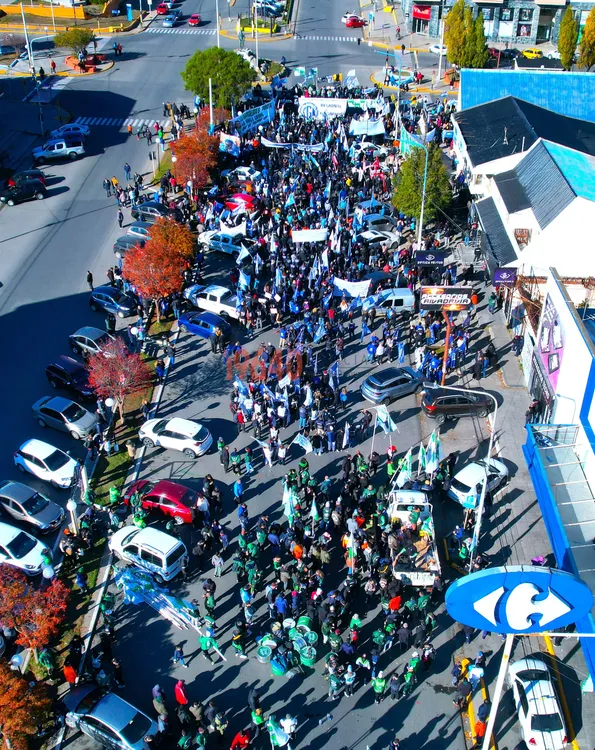 Marcha CGT Río Grande