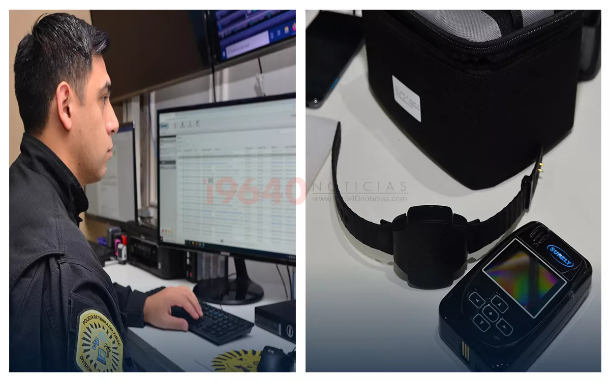 Tobillera electronica