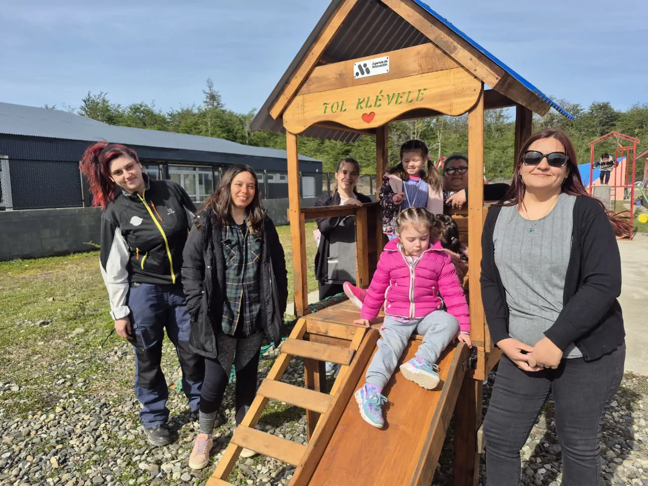 Polo creativo, ENTREGA DE CASA AL Jardín de Infantes N° 23 “Tol Klévere”