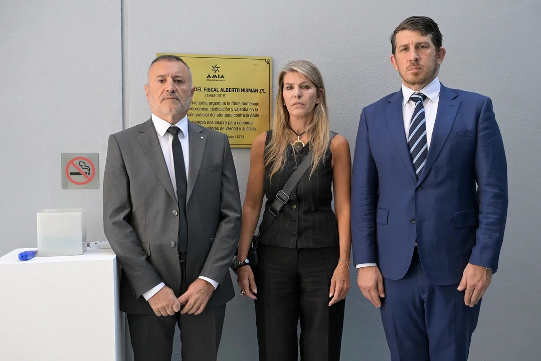 AMIA homenajeó a Alberto Nisman 