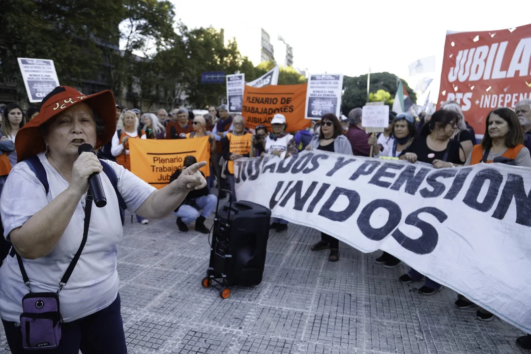 Marcha de jubilados