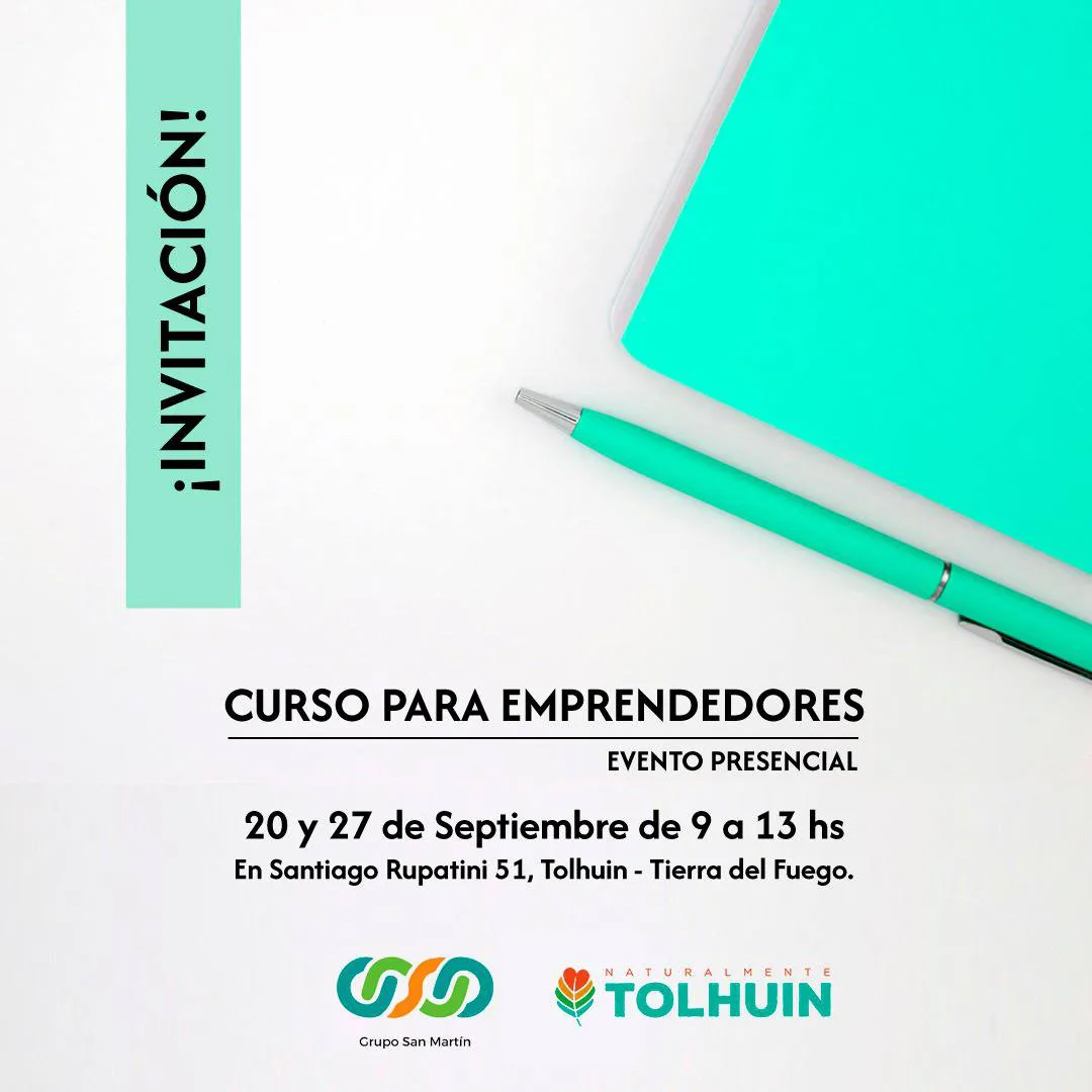 Capacitación emprendedores locales Tolhuin