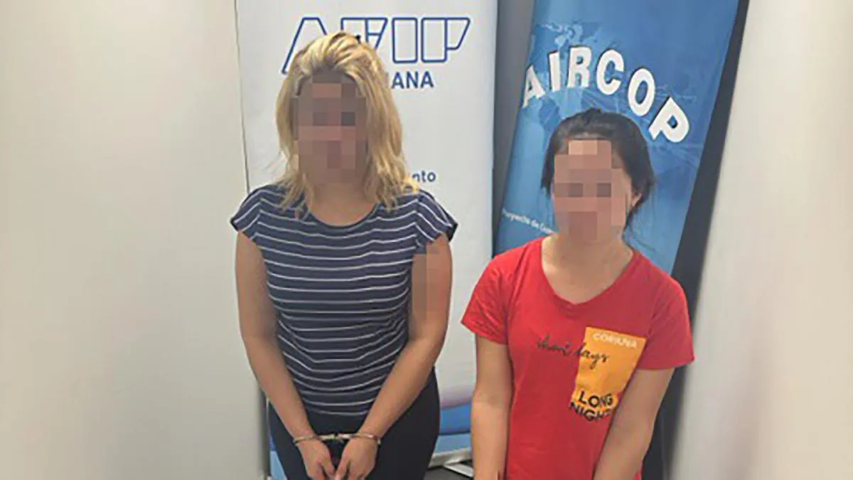 Mujeres Detenidas Drogas Ezeiza