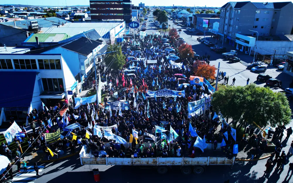 Marcha CGT Río Grande