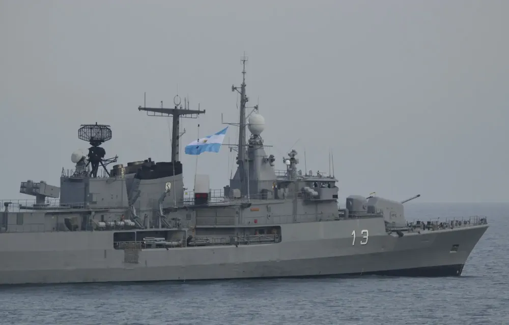 Armadas de Argentina y Brasil