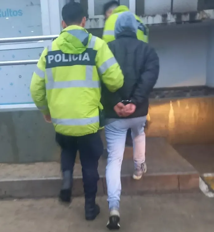 Diego Sarome detenido