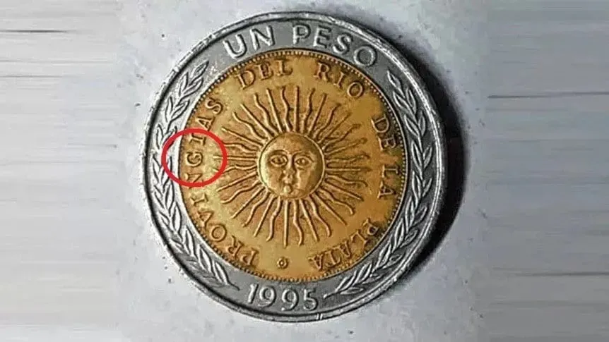 moneda 1 peso