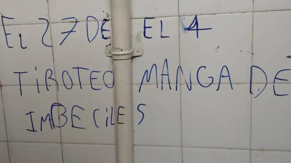 amenazas en escuelas