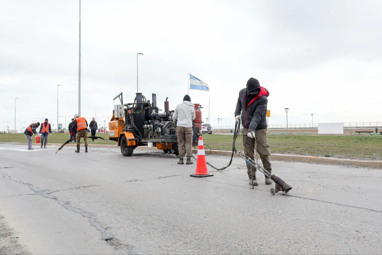 Remediación vial puente Av. Heroés de Malvinas