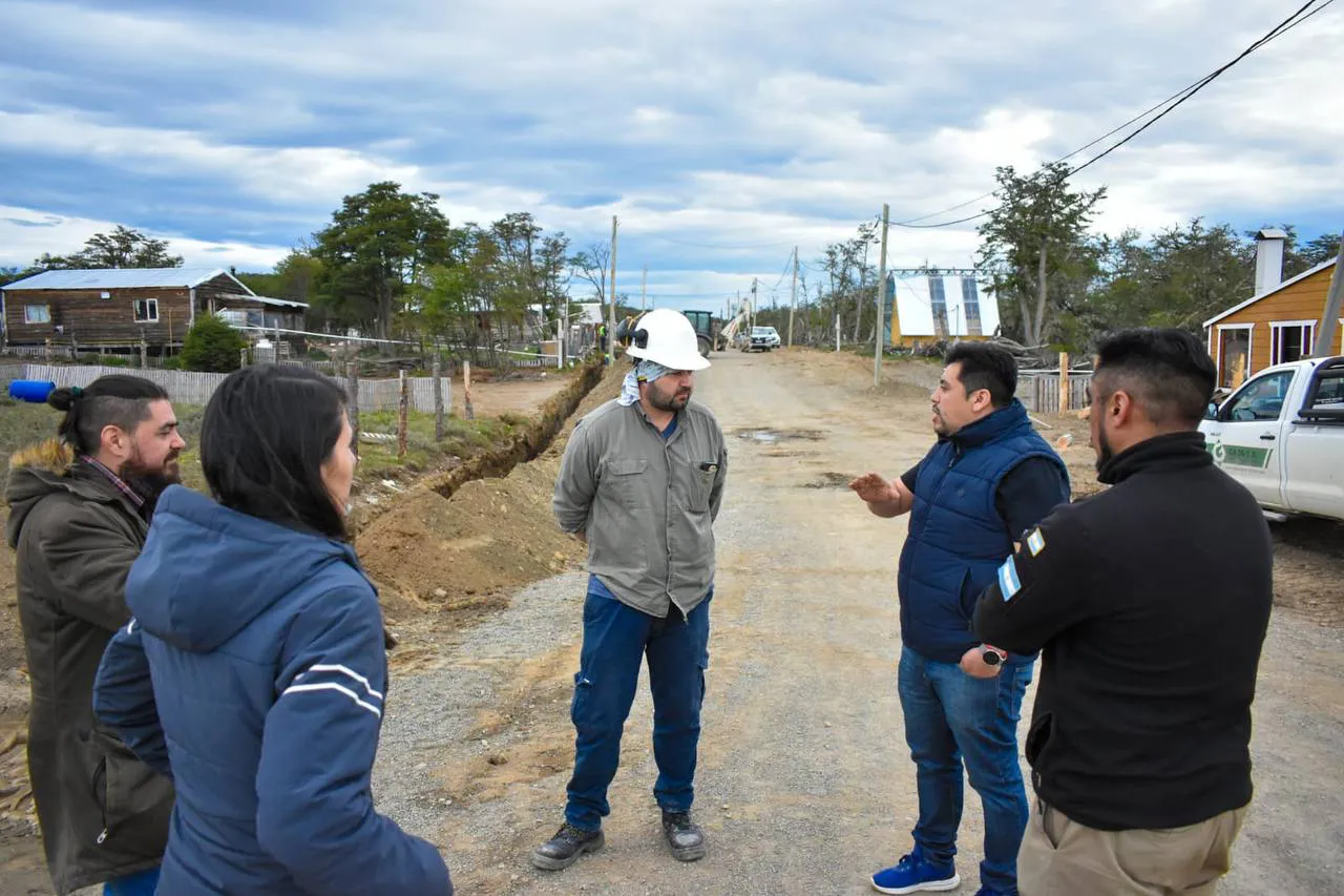 Obra de gas Campo de Doma