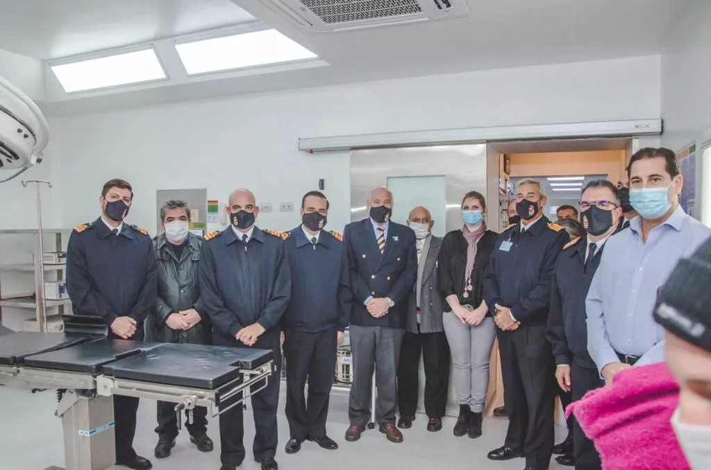 Inauguraron el quirófano del Hospital Naval de Ushuaia