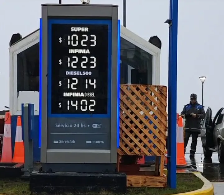 Aumento de combustible 01/08/2025