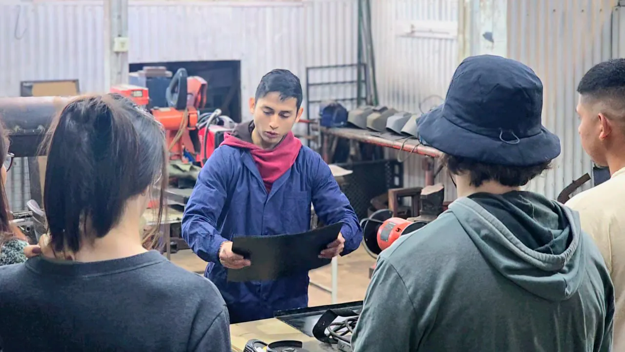 Talleres secretaría de Juventudes. GOB
