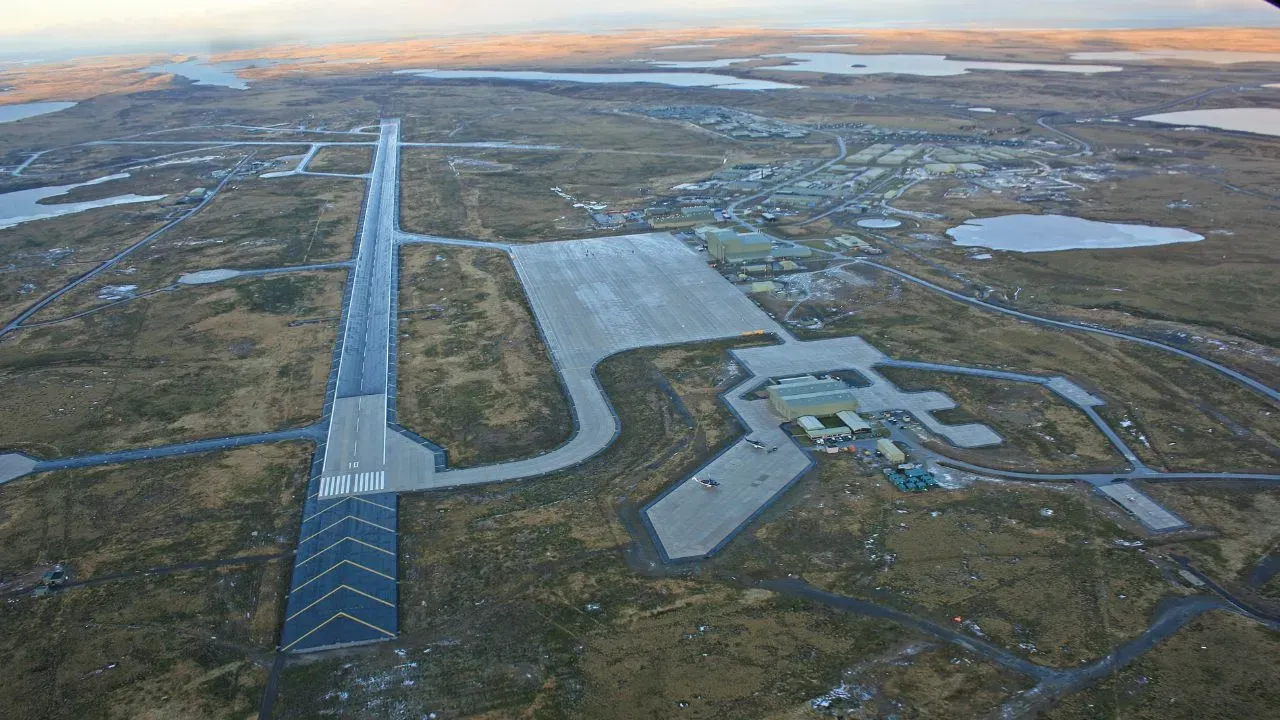 base militar del Reino Unido en las Islas Malvinas