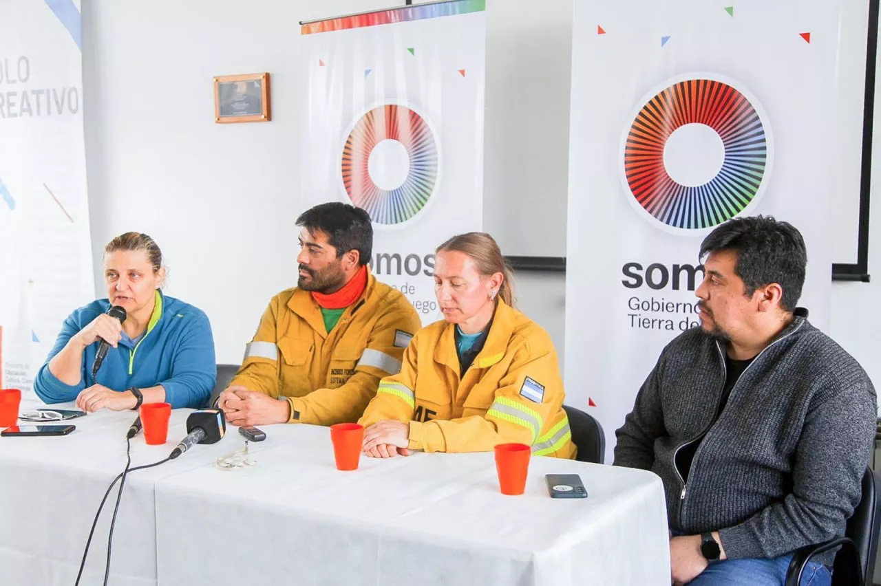 Sonia Castiglione conferencia incendio