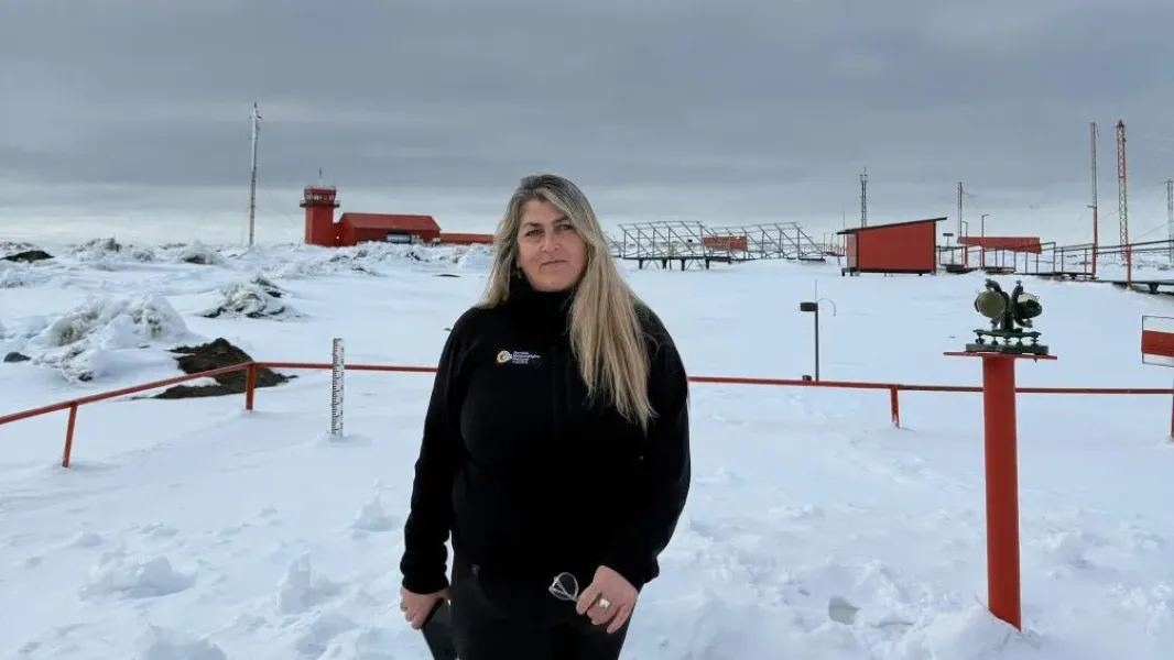 María Victoria Criado- Base Marambio