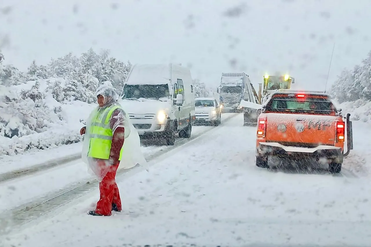 Control ruta 3 nieve