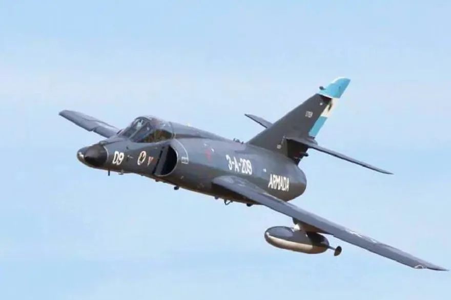 aviones argentinos que combatieron en malvinas