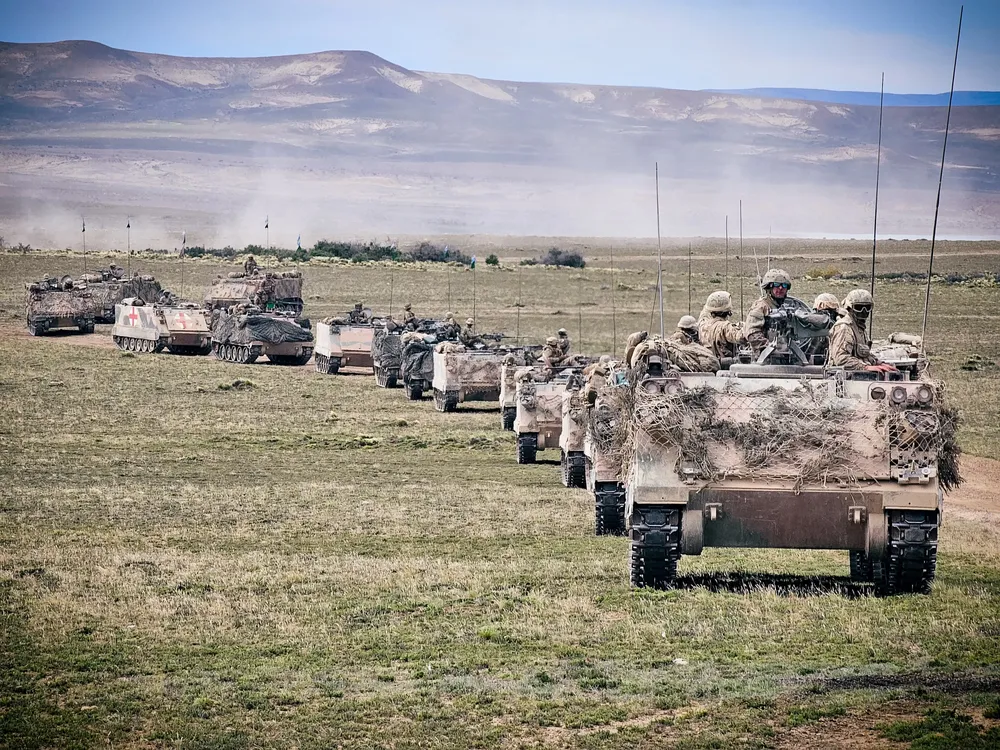 Ejercicios Militares en Santa Cruz