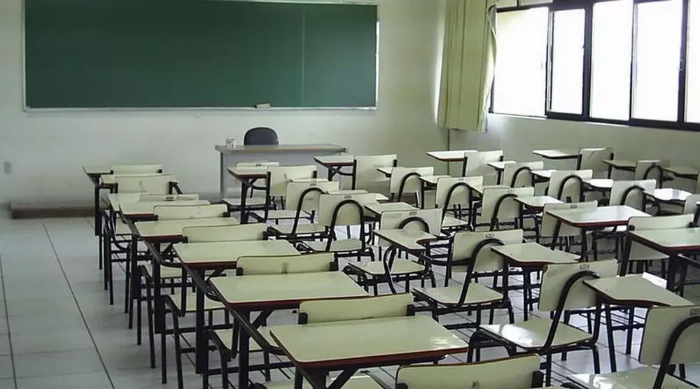 Aula vacia escuela
