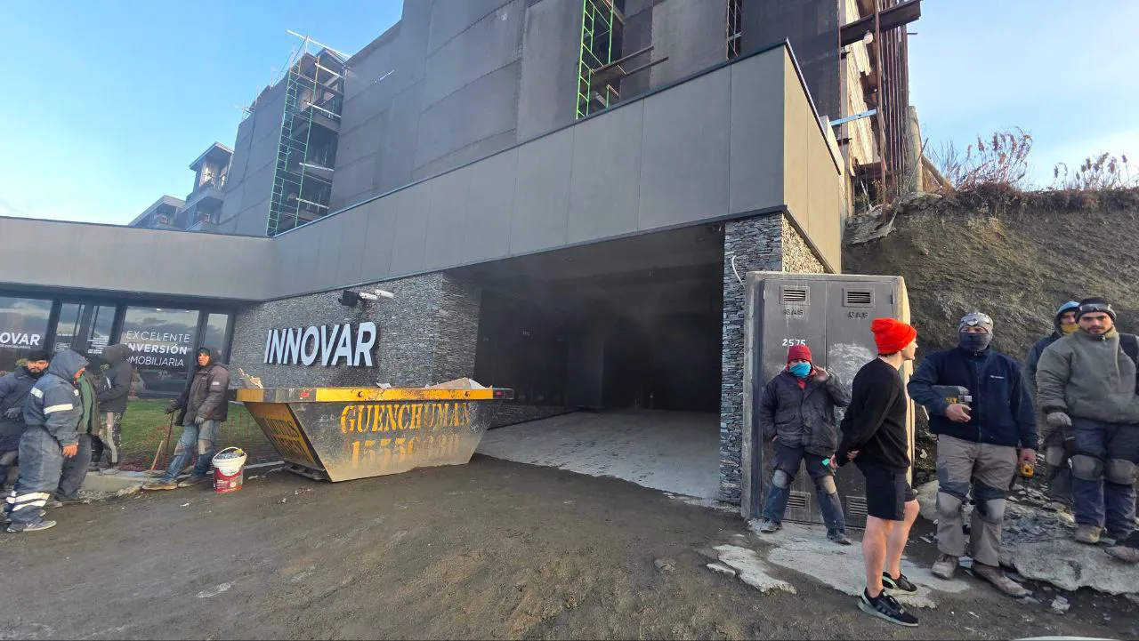 Principio de incendio en obrador de Ushuaia