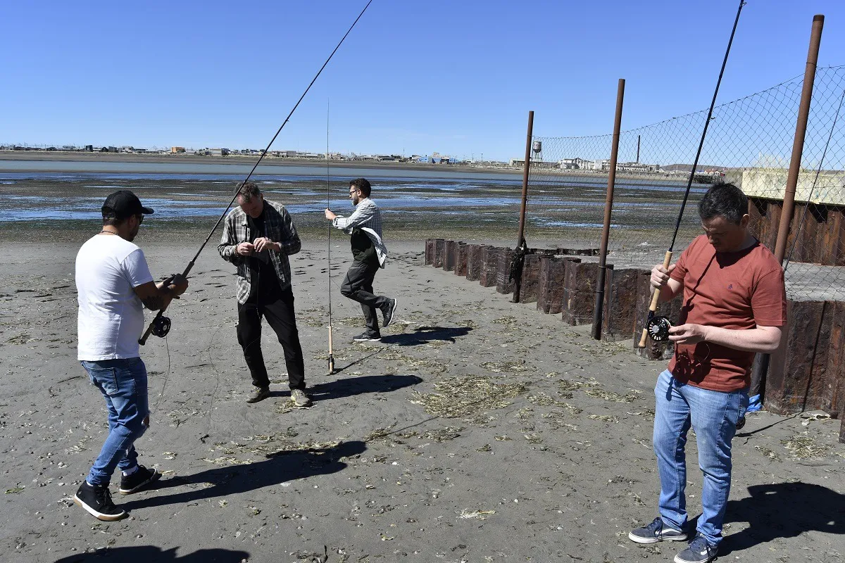 Håkan Norling brindó una clínica de pesca con mosca