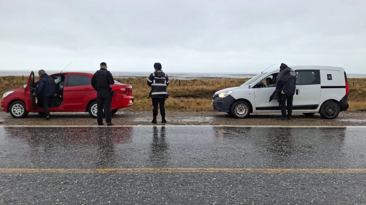 Choque en la Ruta N°3 RG