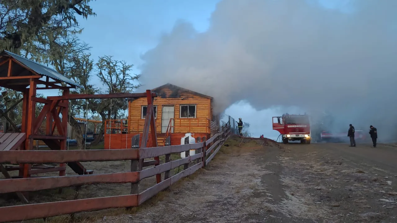 Incendio Barrio Los Lupinos Tolhuin