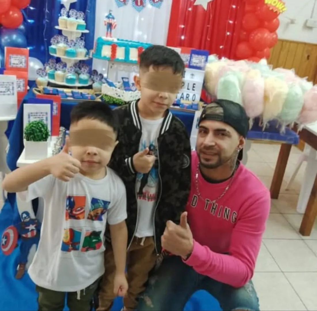 Familia Araujo- pedido de donación de sangre