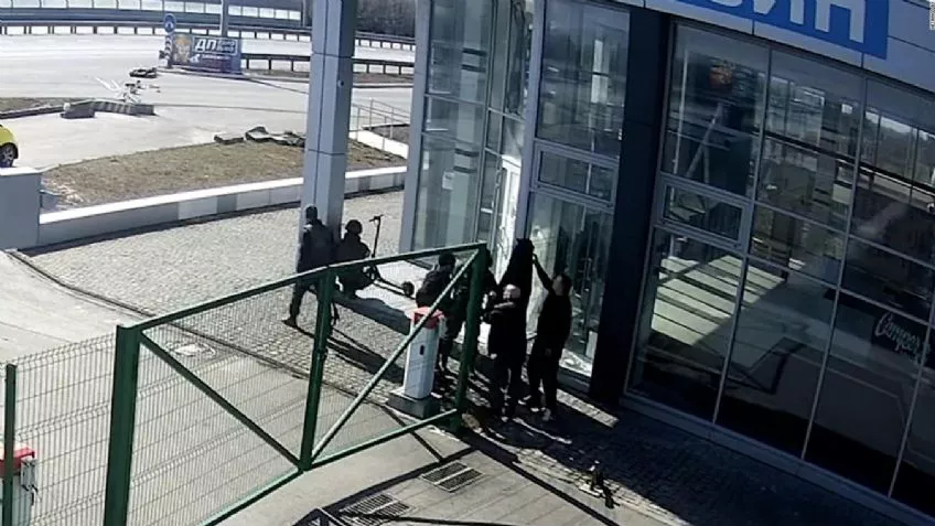 Camara de seguridad Ucrania