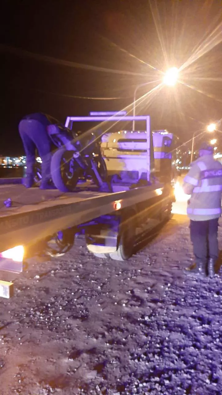 Secuestro moto en Ushuaia