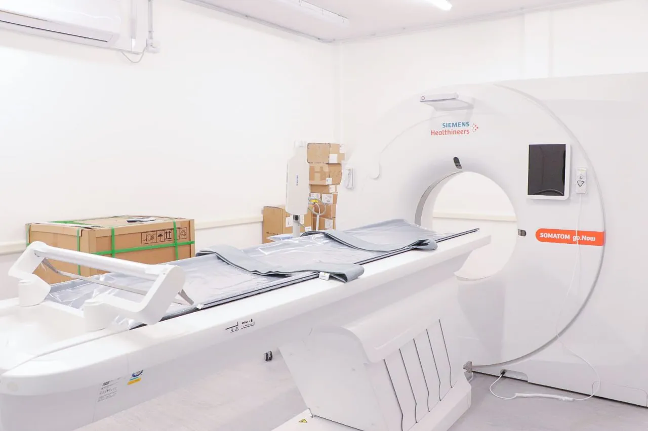 Tomógrafo Hospital Modular Tolhuin