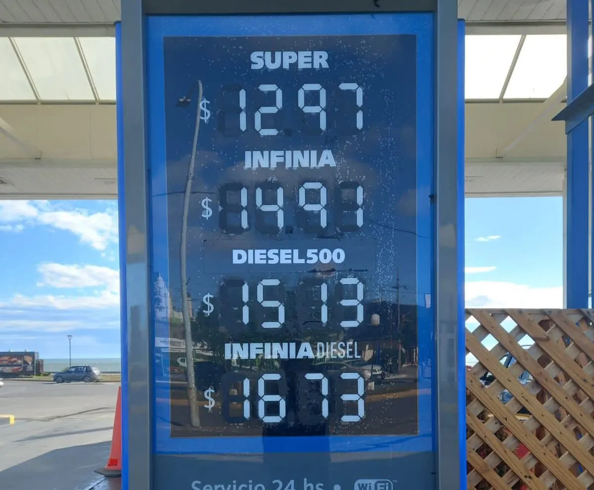 Aumento de combustible 09/12/2025