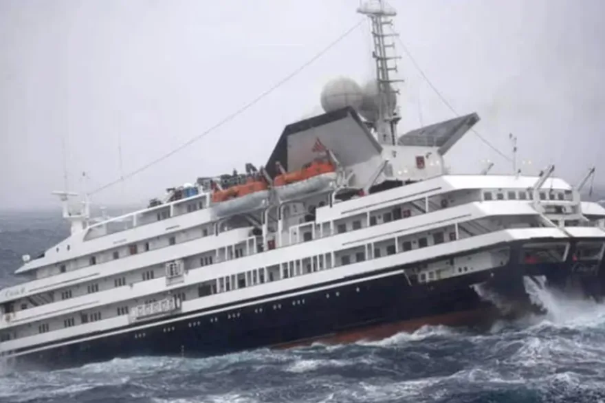 cruce oceánico más aterrador del mundo al sur de Tierra del Fuego