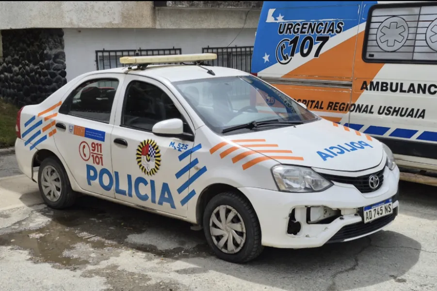 Móvil policial Ushuaia