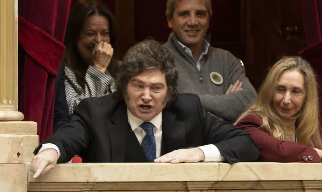 javier milei Congreso