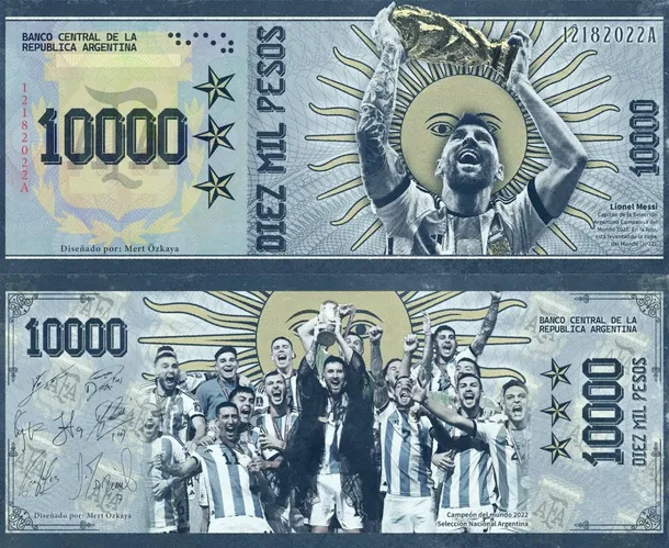 Messi Billete