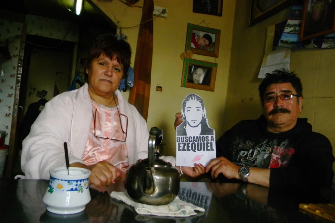 padres de Ezequiel Huirimilla