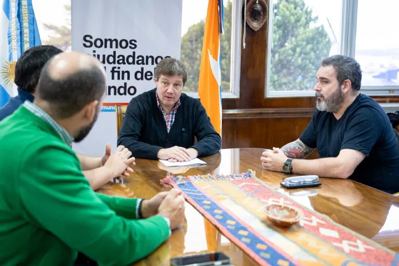 Melella- representantes del Sindicato de Vialidad Nacional
