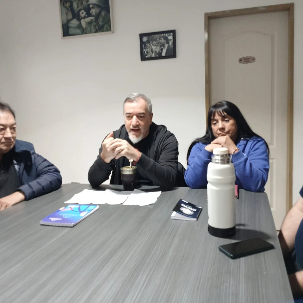 Gladys Olievra secertaria general de ATE provincia