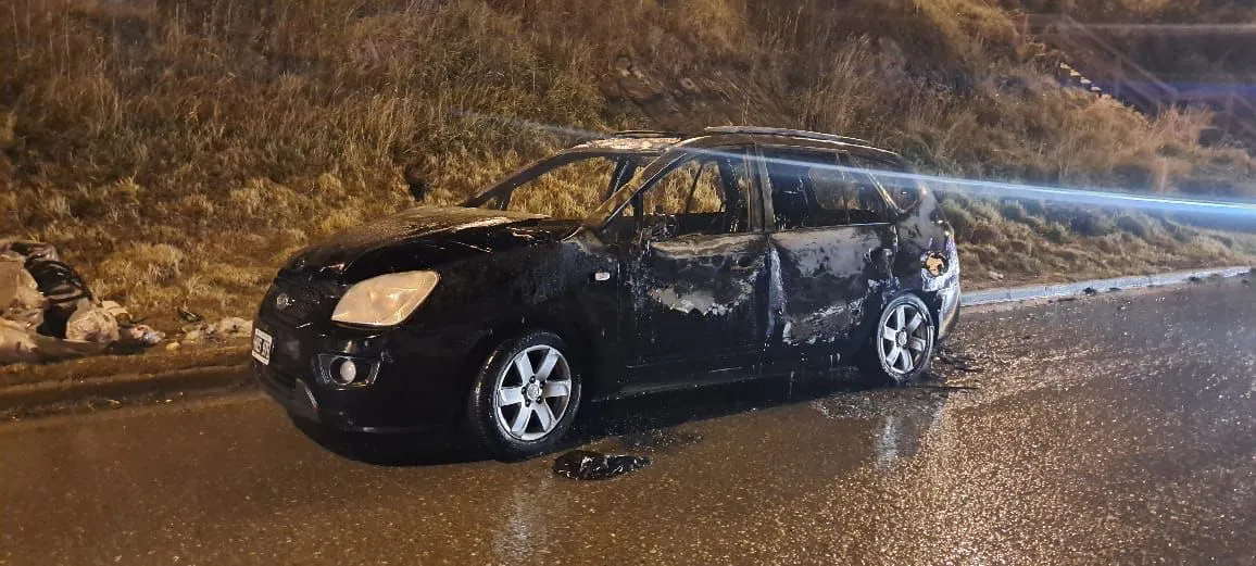 incendio vehicular