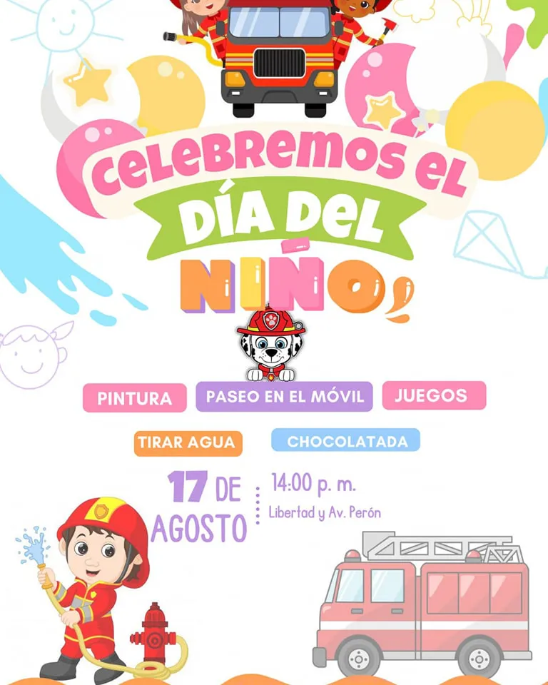 Día del niño Bomberos Voluntarios