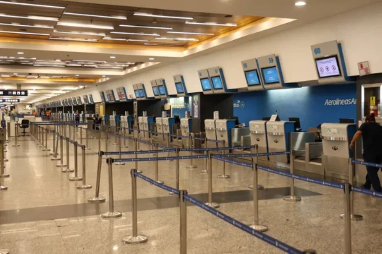 Aeropuerto paro
