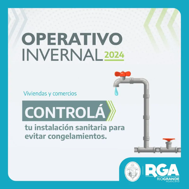 Operativo Invierno- cañerias