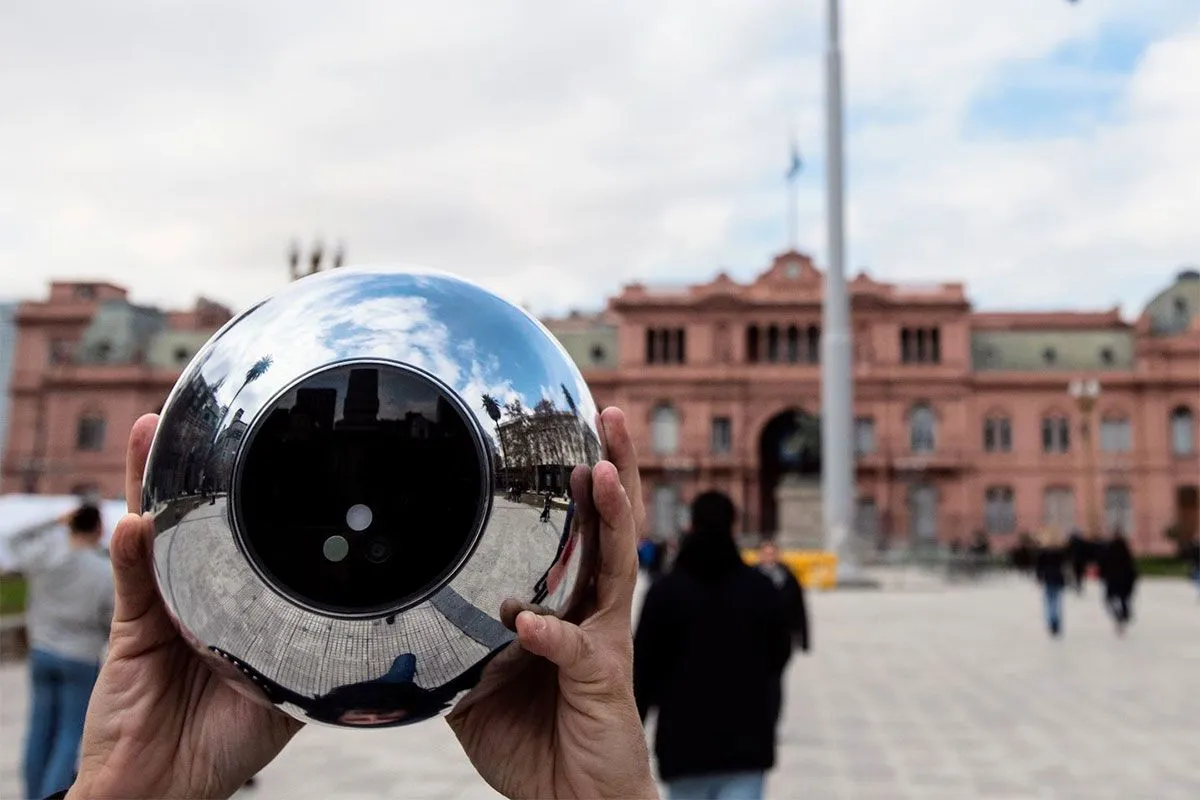 Worldcoin, escaneo de iris