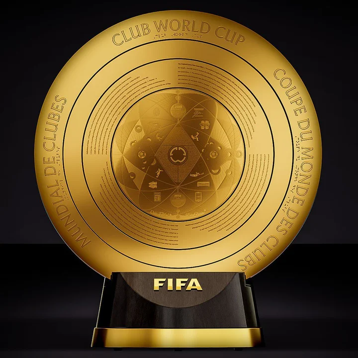 Trofeo campeón del Mundial de Clubes 2025 Trofeo campeón del Mundial de Clubes 2025